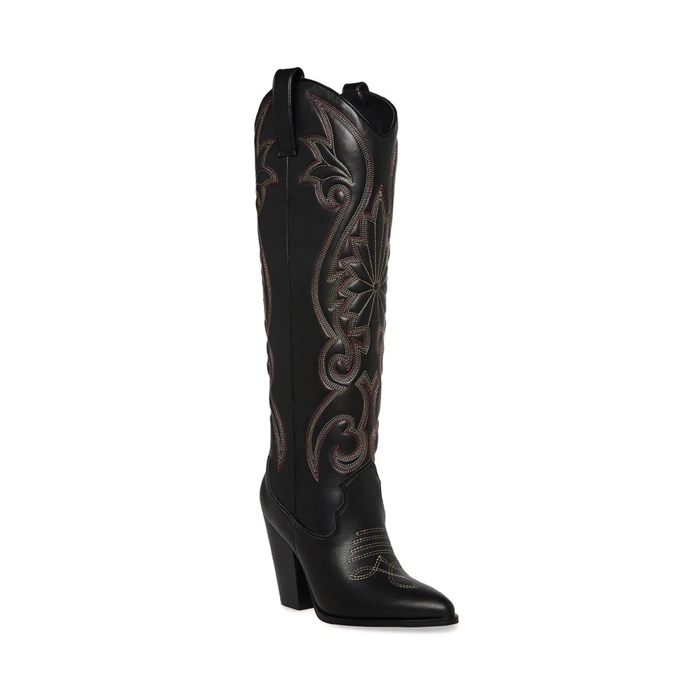 LASSO BLACK MULTI Cowboy Boots